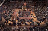 Francisco Rizi Auto-da-fe on Plaza Mayor, Madrid painting